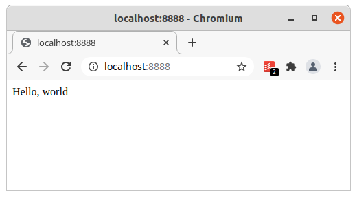 Python tornado server running